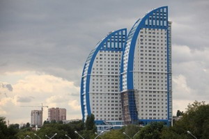 Житловий комплекс «Волзькі вітрила» в Волгограді є візитною карткою сучасного містобудування