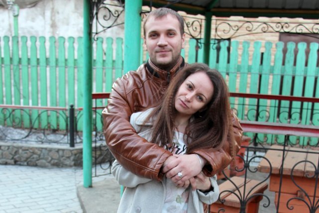 Павло Ужінцев зі своєю дівчиною